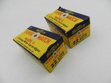 Collectible Ammo:
Two boxes of Western Super-Match Mark II .22 Long Rifle, Catalog No. K1267R - 1 of 10