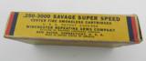 Collectible Ammo: Winchester Silvertip .250-3000 Savage 100 gr Bear Label Box, Catalog No. K2510C - 6 of 13