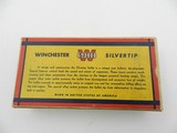 Collectible Ammo: Winchester Silvertip .250-3000 Savage 100 gr Bear Label Box, Catalog No. K2510C - 5 of 13