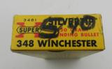 Collectible Ammo: Western Super-X Silvertip .348 Winchester 150 grain Expanding Bullet, Catalog No. 3481 - 7 of 13