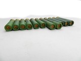 Collectible Ammo: A variety of vintage Remington and Peters .410 paper shells, 79 pieces. Nitro Long Range, Long Range Express, Peters H.V.
(6328 - 10 of 11