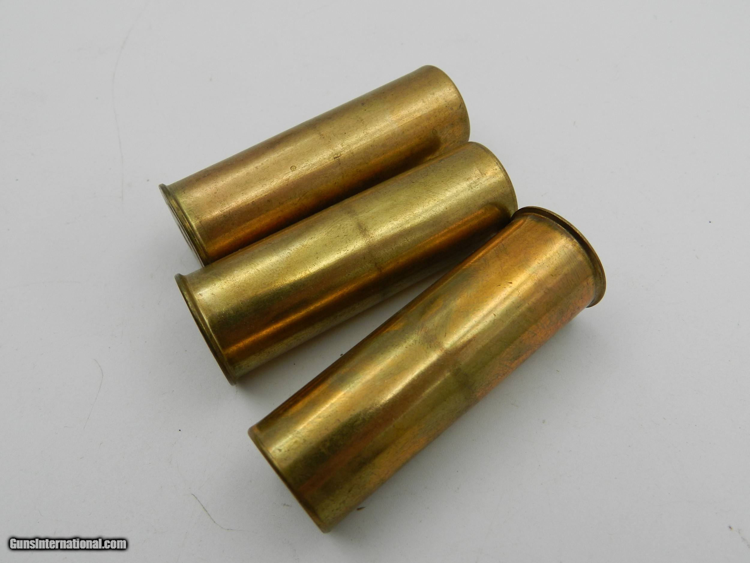Collectible Ammo: US M19 Brass Shotshells, 00 Buck, Remington