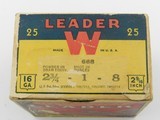 Collectible Ammo: Winchester Leader 16 Gauge 1933-1943 Vintage - 13 of 13