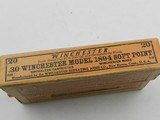 ?Collectible Ammo: .30 Winchester Model 1894 Soft Point 2-Piece Box, 1915 Orange Label (#6504) - 11 of 16