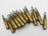 Collectible Ammo: Winchester 7 m/m Full Patch Cartridges for Mauser and "Colt and other Automatic Machine Guns"
(6505) - 6 of 13