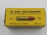 Collectible Ammo: Winchester .351 Winchester Self-Loading, 180 grain Soft Point, WSL, Catalog No. K3521C (6514) - 8 of 12