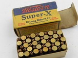 Collectible Ammo: Western Super-X and Winchester Super-Speed, Leader .22 Shot, Long, LR, W.R.F. 12 boxes (#6327) - 11 of 18
