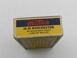 Collectible Ammo: Western Super-X .38-55 Winchester 255 grain Soft Point, Bullseye Box, Catalog No. K1469C (6565) - 10 of 11