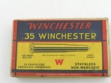 Collectible Ammo: Winchester .35 Winchester for the Model 1895, 250 Grain Soft Point Catalog No. K3502C
(6566) - 1 of 13