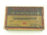 Collectible Ammo: Winchester .35 Winchester for the Model 1895, 250 Grain Soft Point Catalog No. K3502C
(6566) - 11 of 13