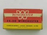 Collectible Ammo: Winchester .32-20 Win 100 grain Lead Bullet, Catalog No. W32201
(#6580) - 2 of 10