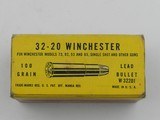 Collectible Ammo: Winchester .32-20 Win 100 grain Lead Bullet, Catalog No. W32201
(#6580) - 5 of 10