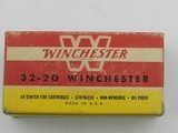 Collectible Ammo: Winchester .32-20 Win 100 grain Lead Bullet, Catalog No. W32201
(#6580) - 3 of 10