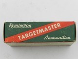 Collectible Ammo: Remington Targetmaster .38 Special 146 grain Wad Cutter, Catalog No. 6138, S&W, Colt Match Revolvers (#6581) - 6 of 10