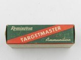 Collectible Ammo: Remington Targetmaster .38 Special 146 grain Wad Cutter, Catalog No. 6138, S&W, Colt Match Revolvers (#6581) - 4 of 10