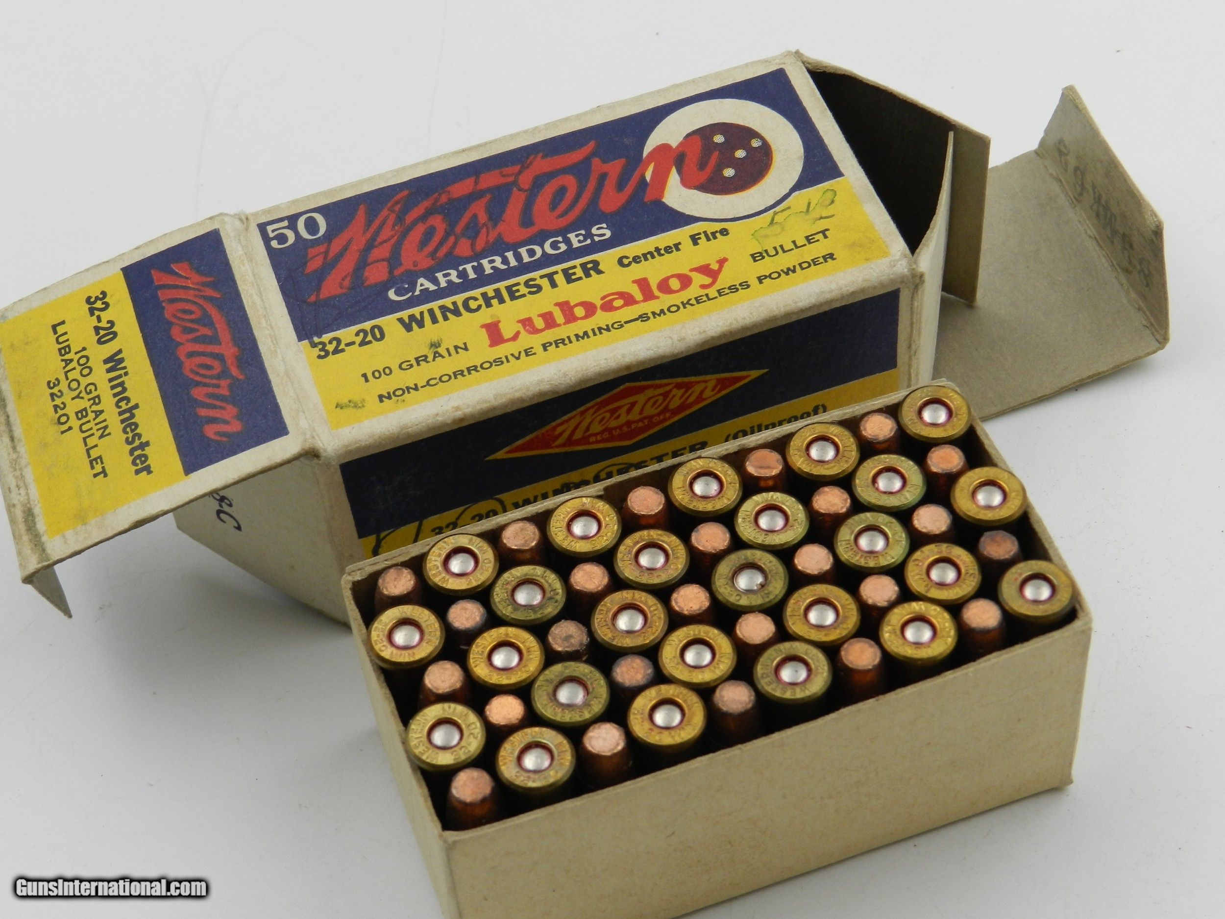 Collectible-Ammo-Western-32-20-Win-100-grain-Lubaloy-Bullet-Bullseye-Box-Western-Catalog-No-32201-an_101218257_102061_2A1D78C8AD31AB32.JPG