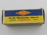 Collectible Ammo: Western .44-40 Winchester 200 grain Soft Point, Bullseye Box, Catalog No. 4440 (#6586) - 4 of 10
