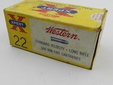 Collectible Ammo: .22 LR Brick: 8 Boxes of Western Xpert .22 LR Std. Velocity + 2 Boxes Peters Std.Velocity (#6587) - 9 of 13