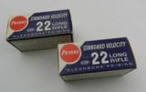 Collectible Ammo: .22 LR Brick: 8 Boxes of Western Xpert .22 LR Std. Velocity + 2 Boxes Peters Std.Velocity (#6587) - 7 of 13