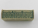Collectible Ammo: Remington Kleanbore .32 Auto (7.65 mm), 71 grain Metal Cased Bullet, Dog Bone Box, Catalog No. R151 (#6590) - 8 of 11