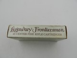 Collectible Ammo: Two Boxes of Winchester .38-55: Legendary Frontiersman and Oliver Winchester, 255 gr SP (#6601) - 6 of 17
