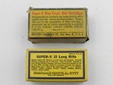 Collectible Ammo: Eight Boxes of Western .22 Long, LR, Clay Target Shot, Super-X, Xpert, Super-Match, Bullseye Box (#6609) - 11 of 20