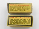 Collectible Ammo: Eight Boxes of Western .22 Long, LR, Clay Target Shot, Super-X, Xpert, Super-Match, Bullseye Box (#6609) - 5 of 20