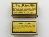 Collectible Ammo: Eight Boxes of Western .22 Long, LR, Clay Target Shot, Super-X, Xpert, Super-Match, Bullseye Box (#6609) - 16 of 20