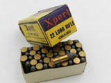 Collectible Ammo: Eight Boxes of Western .22 Long, LR, Clay Target Shot, Super-X, Xpert, Super-Match, Bullseye Box (#6609) - 13 of 20