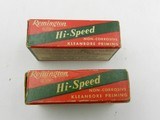 Collectible Ammo: 6 Boxes Vintage .22 Short: Winchester Lesmok, Peters Filmkote, Western Super-X H.P., J.C. Higgins, Rem Hi-Speed Kleanbore (#6611 - 19 of 19