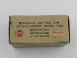 Collectible Ammo: Remington UMC .22 Winchester Smokeless .22 W.R.F. for Winchester Model 1890 (#6612) - 7 of 11