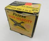 Collectible Ammo: 8 Boxes of Peters Shotshells 12, 20 Gauge Victor Target, Victor Fiels, Peters Target, Peters High Velocity (6807) - 16 of 19