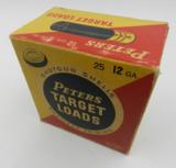 Collectible Ammo: 8 Boxes of Peters Shotshells 12, 20 Gauge Victor Target, Victor Fiels, Peters Target, Peters High Velocity (6807) - 10 of 19