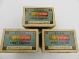 Collectible Ammo: Three Boxes of Federal Hi-Power 16 Gauge Shotshells in the Mallard Box - 2 of 12