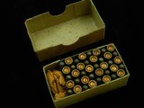 Collectible Ammo: Winchester .25 Automatic Colt 6.35 mm Browning, 1920s Vintage 2-Piece Box - 6 of 7