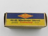 Collectible Ammo: Western .44-40 Winchester 200 grain Soft Point Bullet, Bullseye Box, Catalog No. 4440 - 6 of 9