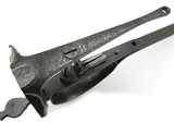 William Ellis of London Victorian Era Percussion Shotgun Parts: Complete Action, Top and Bottom Metal, Triggers, Buttplate, Screws. - 11 of 18