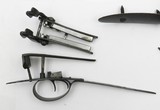 William Ellis of London Victorian Era Percussion Shotgun Parts: Complete Action, Top and Bottom Metal, Triggers, Buttplate, Screws. - 2 of 18