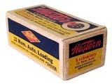 Collectible Ammo: Full Box Western Cartridges 22 Rem. Auto. Rim Fire Lubaloy 45 gr. Coated Bullet Non-Corrosive Priming - Smokeless K1238R - 4 of 5