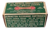 Collectible Ammo: Full Box Remington Arms Co. Kleanbore .25-20 Win. Mar. & Rem. Hi-Speed Metal Cased Delayed Mushroom 60grs - 80HM - 3 of 8