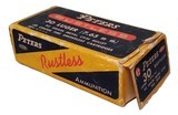 Collectible Ammo: Full Box Peters Rustless 30 Luger (7.65 m m.) 93 grain Metal Case Bullet Rustless No. 3052 - 7 of 7