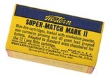 Collectible Ammo: Full Box 500 Rounds Western Super Match Mark II 22 L.R. Cartridges 40 Grain - 7 of 10