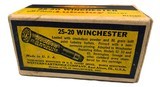 Collectible Ammo Full Box: Western Cartidges 25-20 Winchester 86 Grain Soft Point Lubaloy - 7 of 10