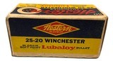 Collectible Ammo Full Box: Western Cartidges 25-20 Winchester 86 Grain Soft Point Lubaloy - 5 of 10
