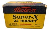 Collectible Ammo: Mixed Box 50 Rounds of Western Super X 22 Hornet 46 Grain Lubaloy HP and SP - 3 of 8