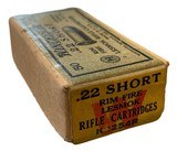 Collectible Ammo: SEALED Box 50 Rounds of Winchester .22 Short Rimfire Lesmok K2254R - 3 of 7