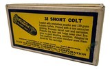 Collectible Ammo: Full Box Western Cartridges .38 Short Colt 130 GN Lubaloy Western #38SCP - 8 of 8