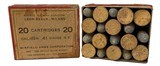 Collectible Ammo: Partial Box 19 Rounds .41 Swiss Rimfire by Winfield Arms Co (Leon Beaux) for Swiss Vetterli - 1 of 7