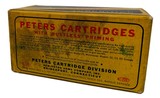 Collectible Ammo: Full Box 50 Peters Rustless .25-20 Winchester 86 GN Soft Point Peters #2553 - 7 of 7