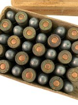Collectible Ammo Partial Box: WWI 38 Cartridges of Remington UMC .45 Automatic Colt Smokeless for M1911 Dated 1918 - 3 of 10